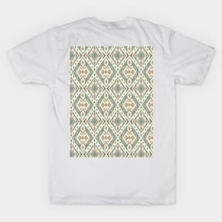 Ikat style geometric print T-Shirt